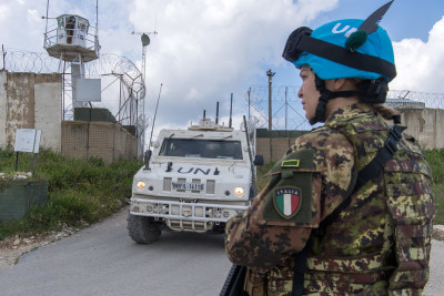 Missão da UNIFIL no Líbano.