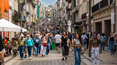 Rua de Santa Catarina, Porto.