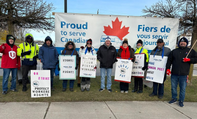 Greve dos correios no Canadá