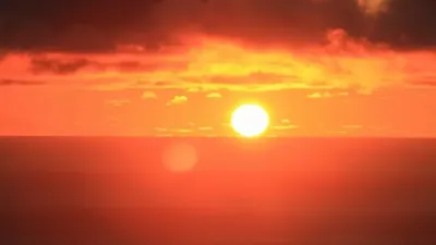 Onda de calor.