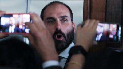 Eduardo Bolsonaro. Foto de Lula Marques/ Agência Brasil.