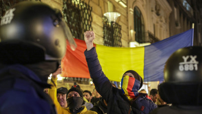 Protestos depois de ser conhecida a invalidação eleitoral desta candidatura.