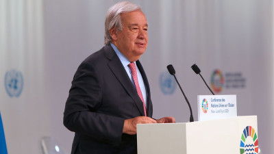 António Guterres na Cimeira dos Oceanos Nice 2025