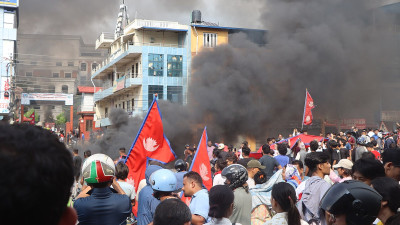 Protestos em Bharatpur
