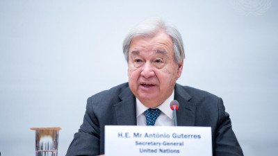 António Guterres em Genebra.