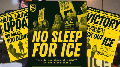 cartazes do movimento Sunrise