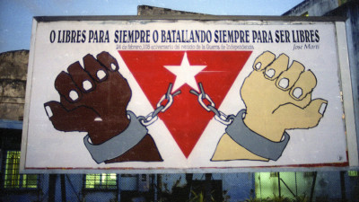 cartaz em Havana