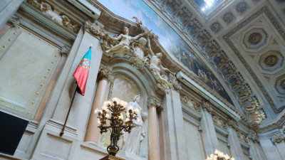 Sala do plenário da Assembleia da República