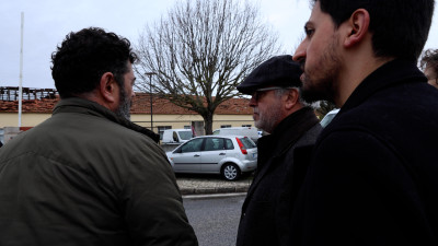 José Manuel Pureza na Marinha Grande