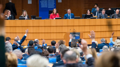 Votação no Parlamento Europeu esta quinta-feira.