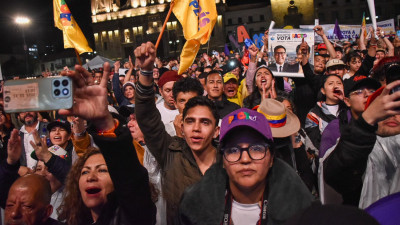 Comício do Pacto Histórico em Bogotá