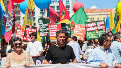 Manifestação da CGTP
