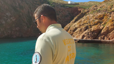 Vigilante da Natureza na Reserva Natural das Berlengas