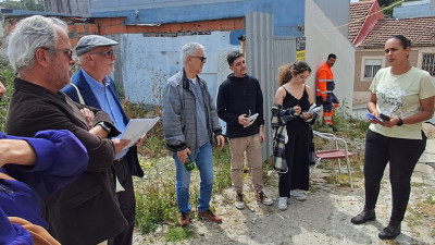 José Manuel Pureza na ilha da Rua das Antas