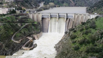 Barragem de Miranda do Douro. 