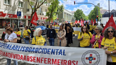 Enfermeiros em luta
