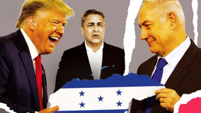 Trump, Hernández e Netanyahu