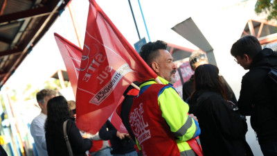 Piquete de greve na Autoeuropa, Palmela