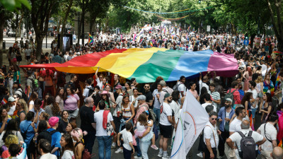 Marcha do Orgulho LGBTI+ em Lisboa. 