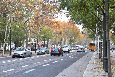 Avenida da Liberde, em Lisboa.