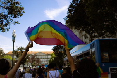 Marcha LGBTQI+ no Porto.
