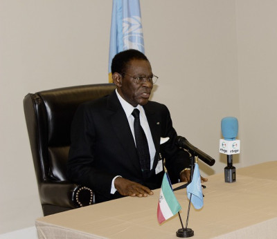 Teodoro Obiang, presidente da Guiné Equatorial.