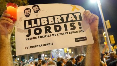 "Liberdade para os Jordis"