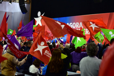 A lista do Bloco ao Parlamento Europeu é encabeçada por Marisa Matias - Foto de Paulete Matos