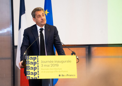 Nicolas Sarkozy em maio de 2019. Foto de Jacques Paquier/Flickr.