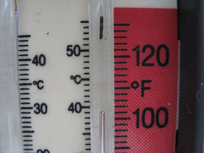 Termometro. Foto de Stuart Rankin/Flickr.