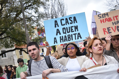 Manifestação de 1 de abril em Lisboa