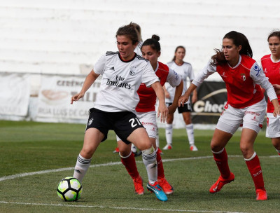 Jogo de futebol feminino em 2019. Foto de Festa do Futebol Feminino/FPF/facebook.