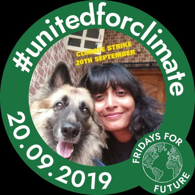 Disha Ravi. Foto do seu Facebook.