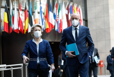 Ursula von der Leyen e Charles Michel. Foto: European Union