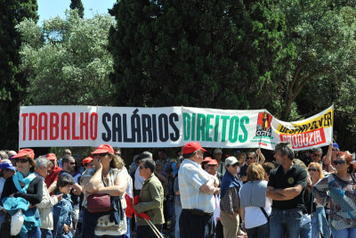 Manifestação da CGTP