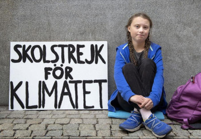 Greta Thunberg – Foto de Janek Skarzynski