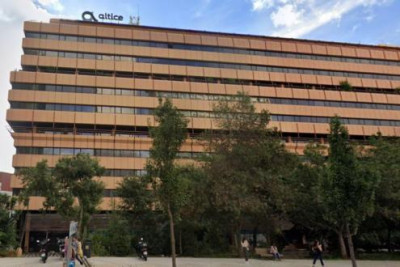 Edifício da Altice, em Lisboa. Fotografia: Google Street View.