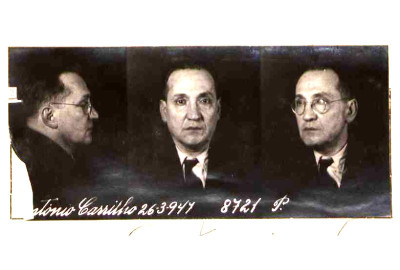 António Carrilho, dirigente da Casa do Alentejo, preso pela PIDE em 1947.