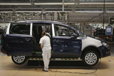 linha de montagem da Autoeuropa