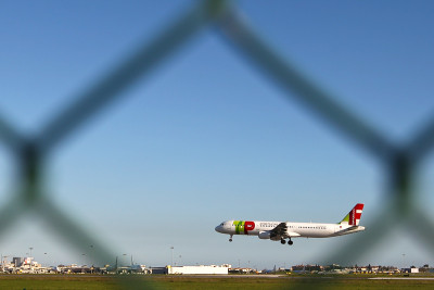 Avião da TAP. Foto de Mário Cruz/Lusa.