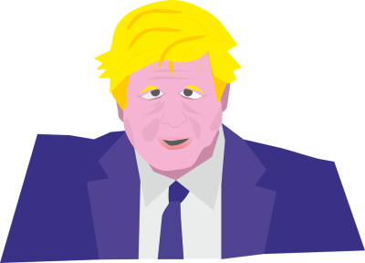 Boris Johnson. Ilustração: Succo/Pixabay.