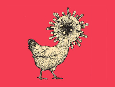 Desenho da capa de "Llega el Monstruo"