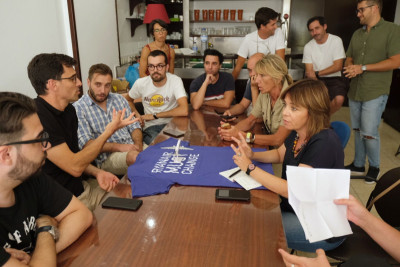 Reunião do Bloco de Esquerda com o sindicato do pessoal de voo da aviação civil (SNPVAC)