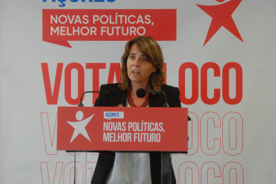 Catarina Martins nos Açores
