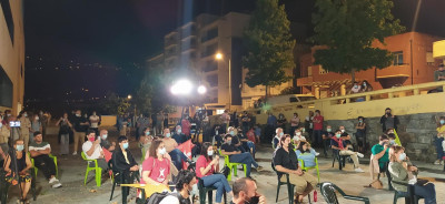 Comício do Bloco em Peso da Régua, 27 de agosto de 2021 - Foto de Joni Ledo