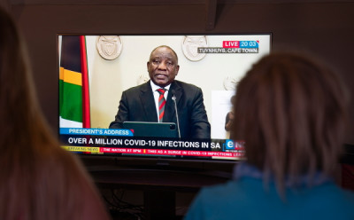 Cyril Ramaphosa – Foto de Nic Bthma/Epa/Lusa