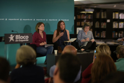 Debate "Offshores: paraísos para quem?" - Foto de Paula Nunes