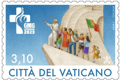 Selo do Vaticano com o Padrão dos Descobrimentos