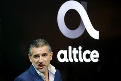 Alexandre Fonseca, CEO da Altice Portugal, na WebSummit 2018. Foto de José Sena Goulão/Lusa.