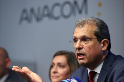 João Cadete Matos, presidente da ANACOM. Foto de MANUEL DE ALMEIDA/LUSA.